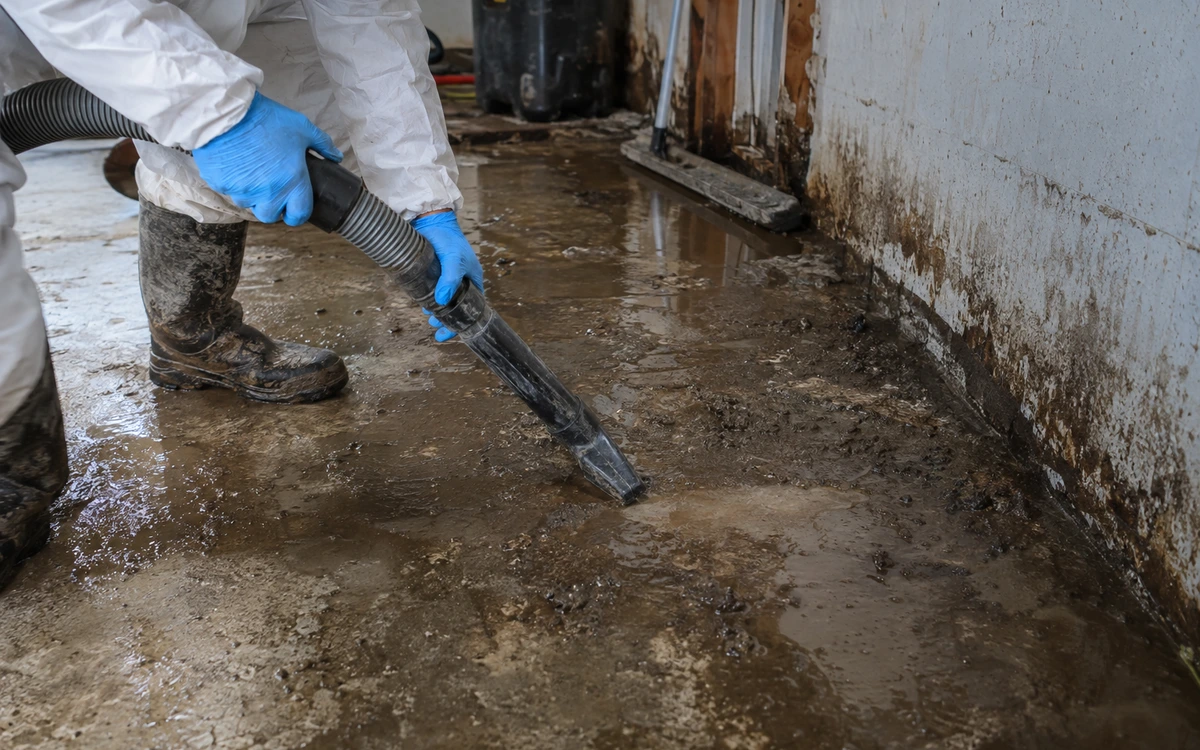 Sewage cleanup contractor